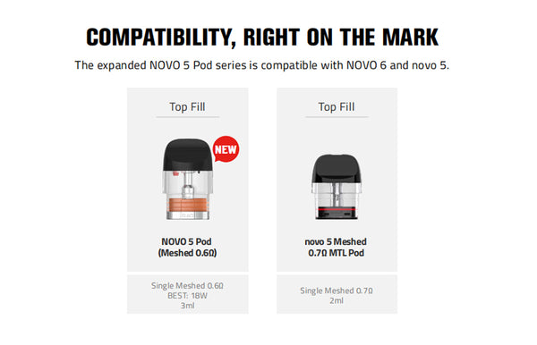 SMOK NOVO 5/6 REPLACEMENT POD (3 PACK) - CoolVape.ca SMOK NOVO 5/6 REPLACEMENT POD (3 PACK) - CoolVape.ca