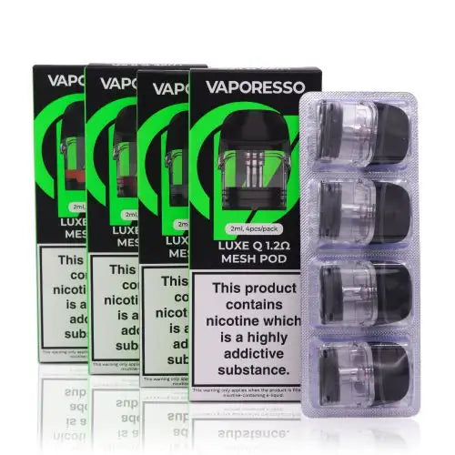 Vaporesso LUXE QS Cartridge (Pod) 4PCS/Pack Canada, Calgary, Edmonton ecig and vape hardware - CoolVape.ca Vaporesso LUXE QS Cartridge (Pod) 4PCS/Pack Canada, Calgary, Edmonton ecig and vape hardware - CoolVape.ca