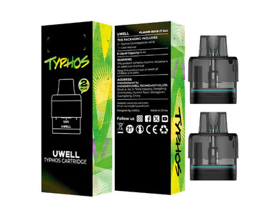 UWELL TYPHOS REPLACEMENT POD (2 PACK)
