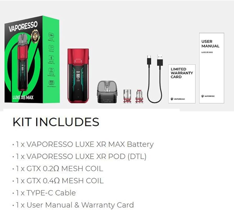 Vaporesso LUXE XR MAX 80W Pod Kit