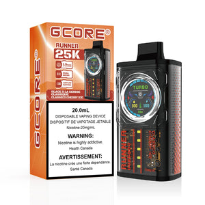 Gcore Runner DG25k Disposable Vape Kit 20ml/20mg
