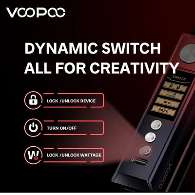 VOOPOO DRAG M100S 100W Mod