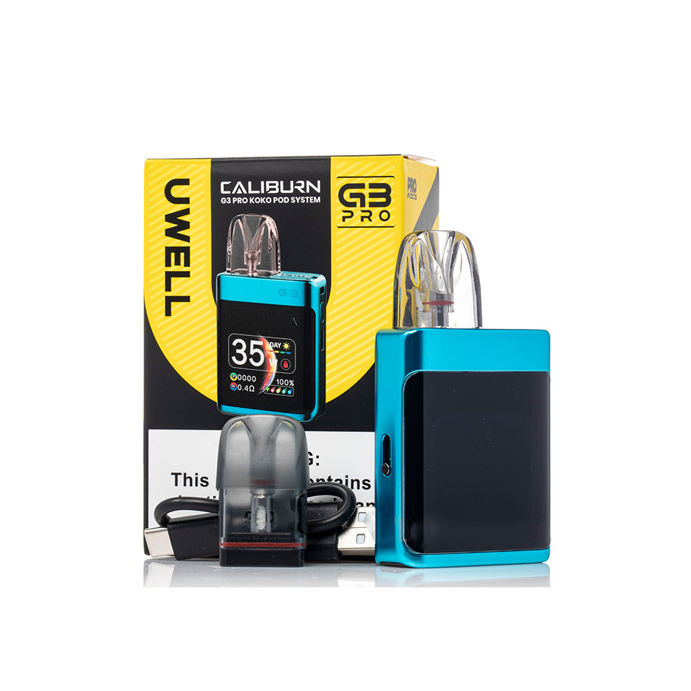 UWELL CALIBURN G3 PRO KOKO POD KIT Canada, Calgary, Edmonton ecig and vape hardware - CoolVape.ca UWELL CALIBURN G3 PRO KOKO POD KIT Canada, Calgary, Edmonton ecig and vape hardware - CoolVape.ca