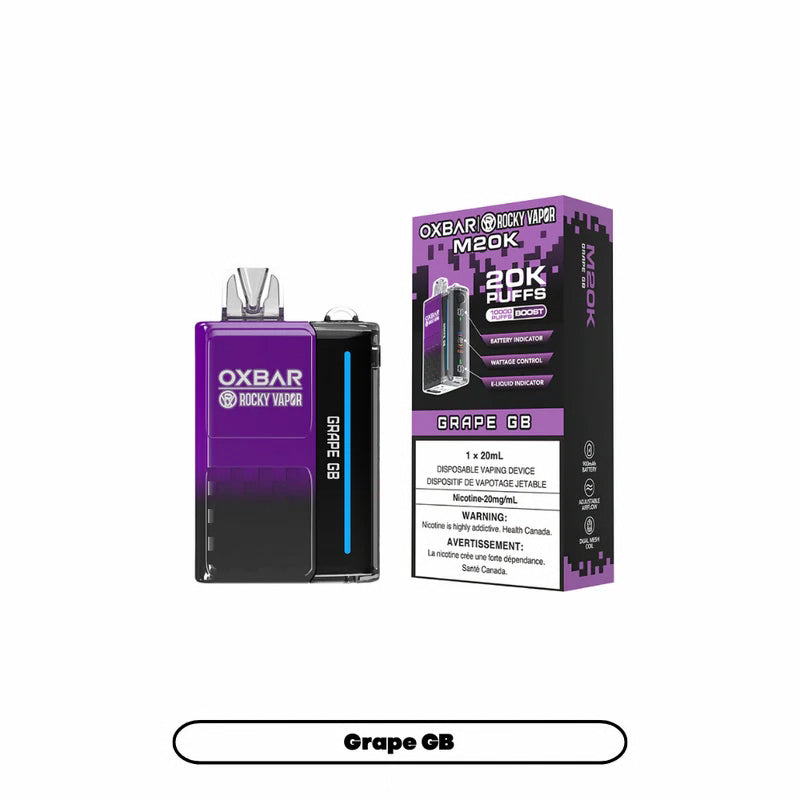 OXBAR M20K Nicotine Free 0mg/20ml
