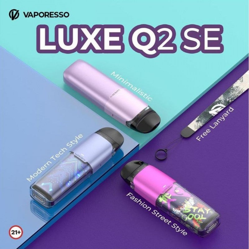 VAPORESSO LUXE Q2 SE POD KIT Canada, Calgary, Edmonton ecig and vape hardware - CoolVape.ca VAPORESSO LUXE Q2 SE POD KIT Canada, Calgary, Edmonton ecig and vape hardware - CoolVape.ca