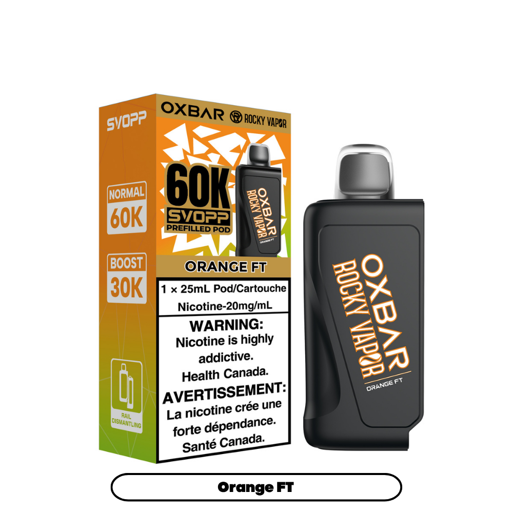Oxbar Rocky Vapor SVOPP 60K 25ml/20mg Canada, Calgary, Edmonton ecig and vape hardware - CoolVape.ca Oxbar Rocky Vapor SVOPP 60K 25ml/20mg Canada, Calgary, Edmonton ecig and vape hardware - CoolVape.ca
