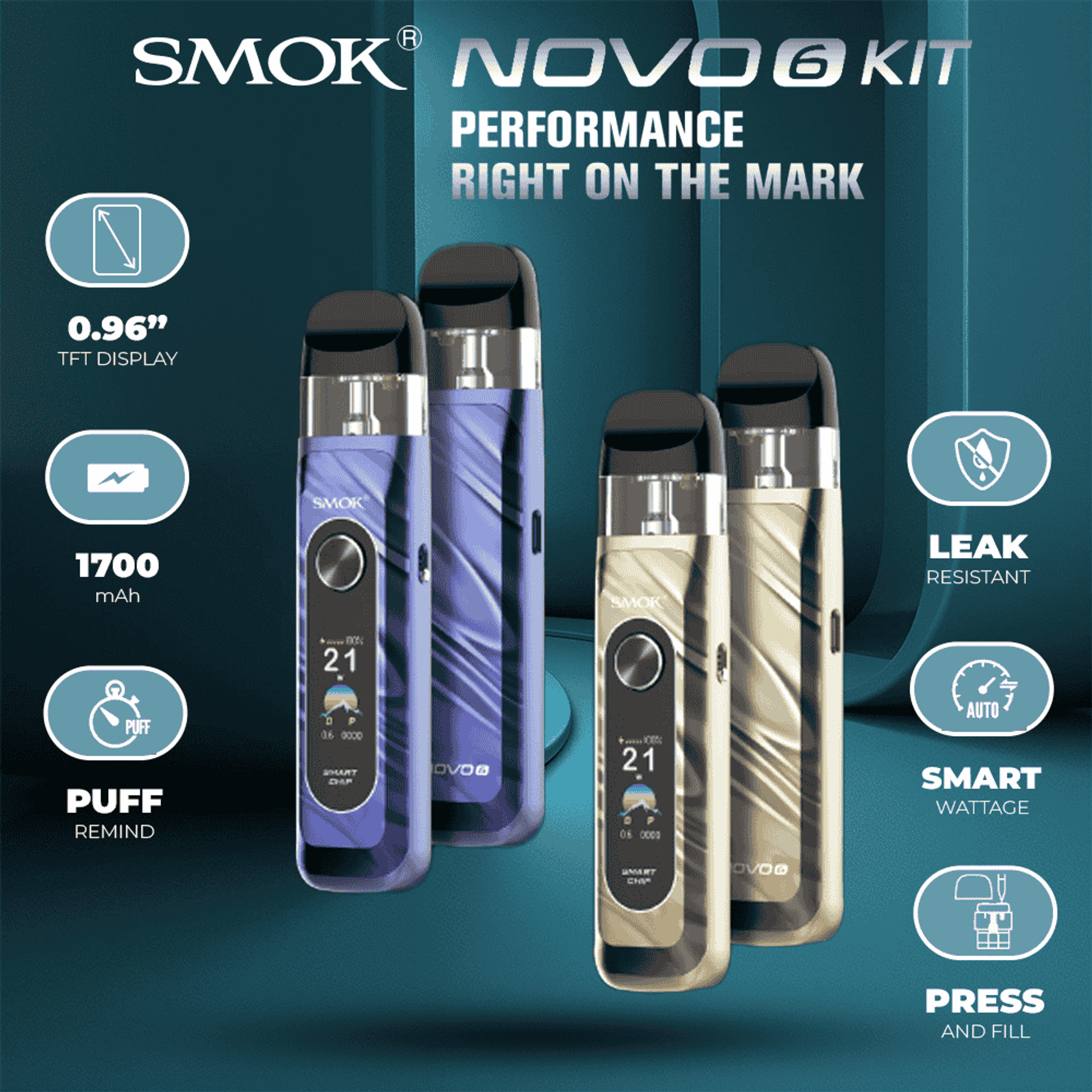 SMOK NOVO 6 40W POD KIT