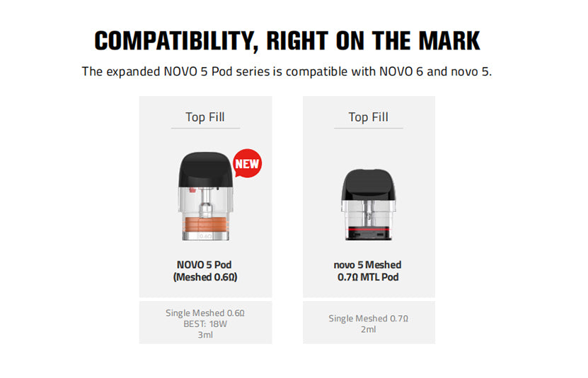 SMOK NOVO 5/6 REPLACEMENT POD (3 PACK) - CoolVape.ca SMOK NOVO 5/6 REPLACEMENT POD (3 PACK) - CoolVape.ca