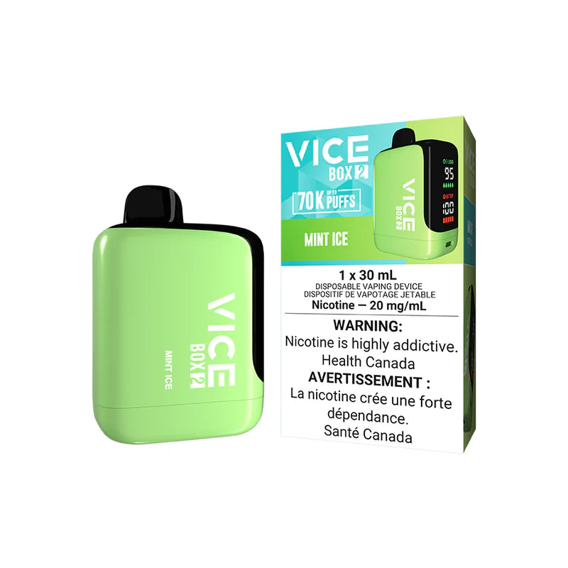 disposable vapes calgary VICE BOX 2 Disposable 70k/30ml/20mg Canada, Calgary, Edmonton ecig and vape hardware