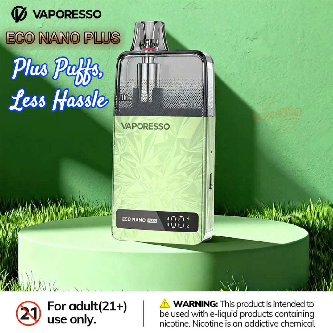 VAPORESSO ECO NANO PLUS POD KIT Canada, Calgary, Edmonton ecig and vape hardware - CoolVape.ca VAPORESSO ECO NANO PLUS POD KIT Canada, Calgary, Edmonton ecig and vape hardware - CoolVape.ca