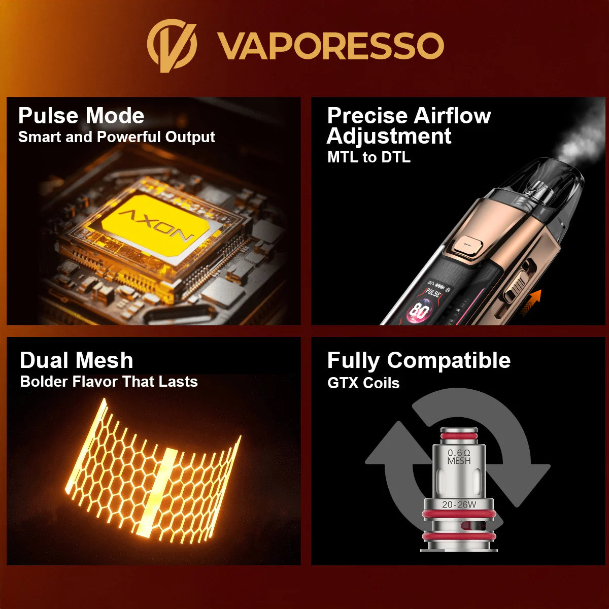 VAPORESSO LUXE XR MAX 2 POD KIT