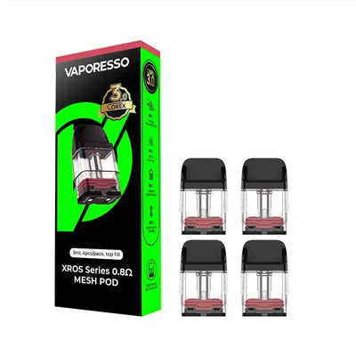 Vaporesso XROS Empty Pods (packs of 4s)