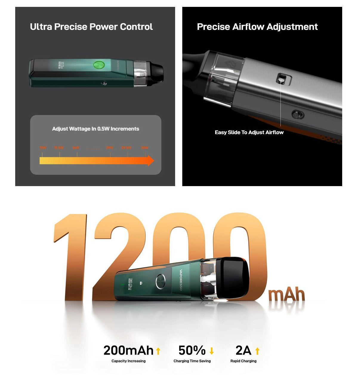 VAPORESSO XROS PRO POD KIT Canada, Calgary, Edmonton ecig and vape hardware - CoolVape.ca VAPORESSO XROS PRO POD KIT Canada, Calgary, Edmonton ecig and vape hardware - CoolVape.ca