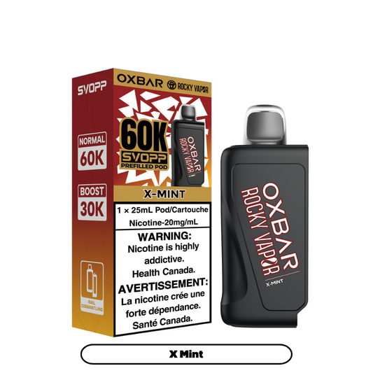 Oxbar Rocky Vapor SVOPP 60K 25ml/20mg