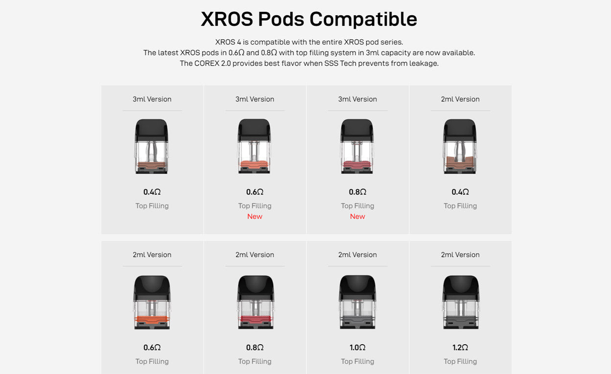 VAPORESSO XROS 4 POD KIT