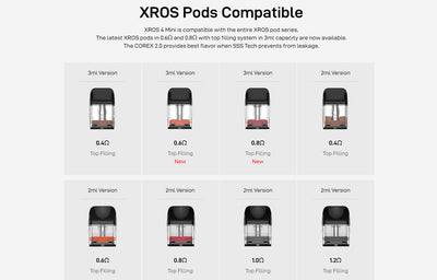 VAPORESSO XROS 4 Mini POD KIT