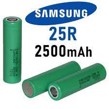 Samsung 25R 18650 2500mAh 20A Battery