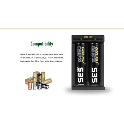Golisi S2 2.0A Smart Charger with LCD Screen