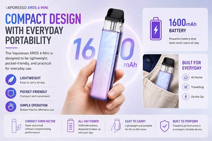 VAPORESSO XROS 6 MINI POD KIT