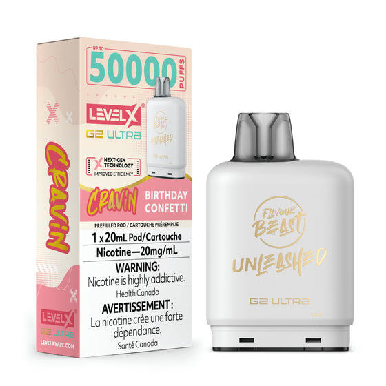 Level X Unleashed G2 Ultra 50k/20m/20mg