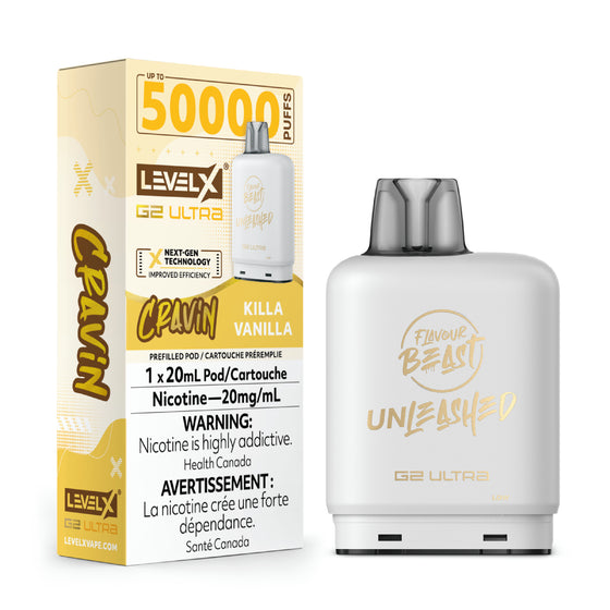 Level X Unleashed G2 Ultra 50k/20m/20mg