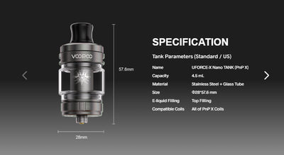 VOOPOO UFORCE-X TANK
