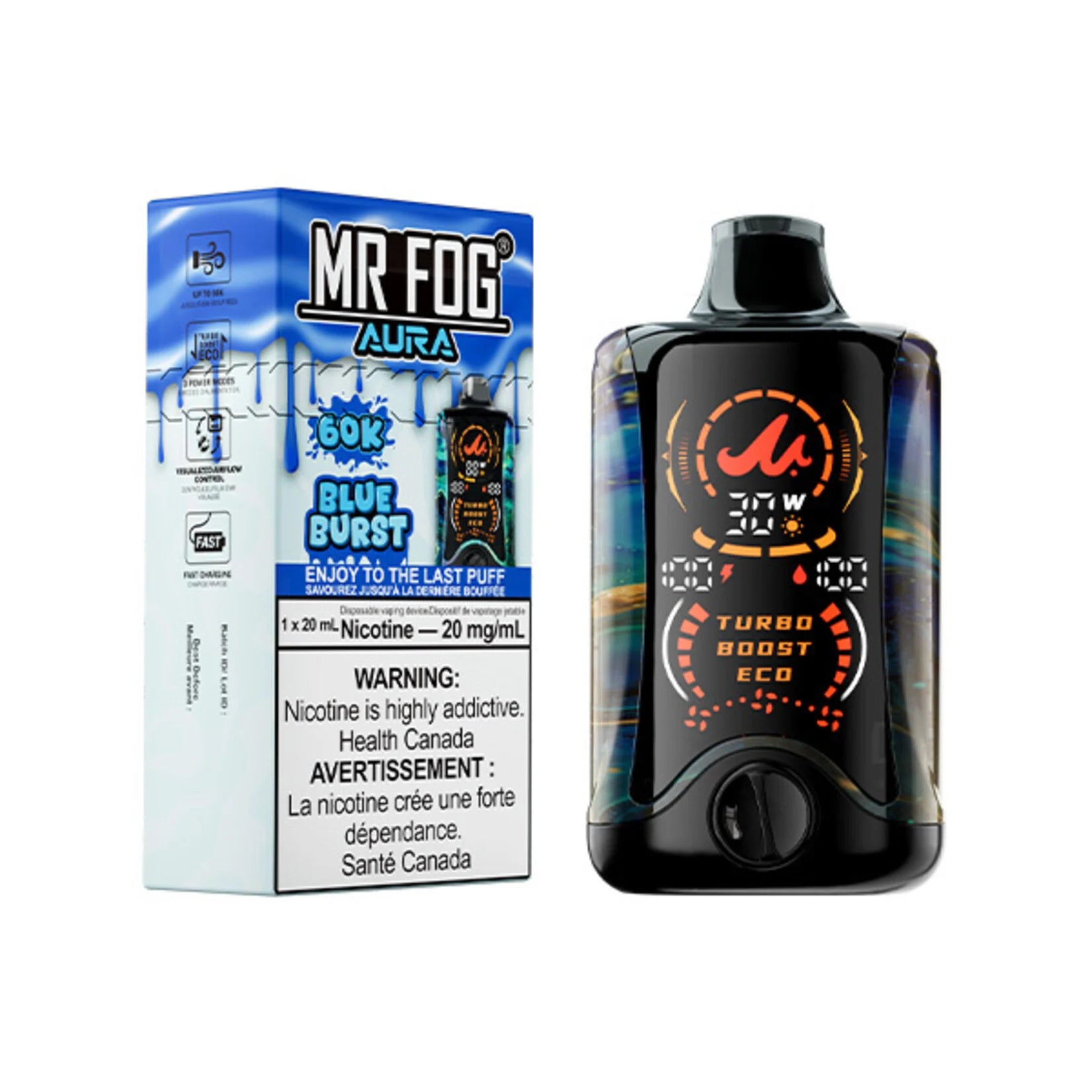 MR FOG AURA 60K/ 20ml/20mg