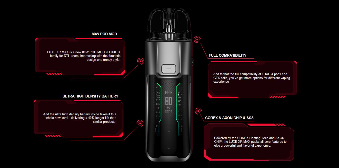 Vaporesso LUXE XR MAX 80W Pod Kit