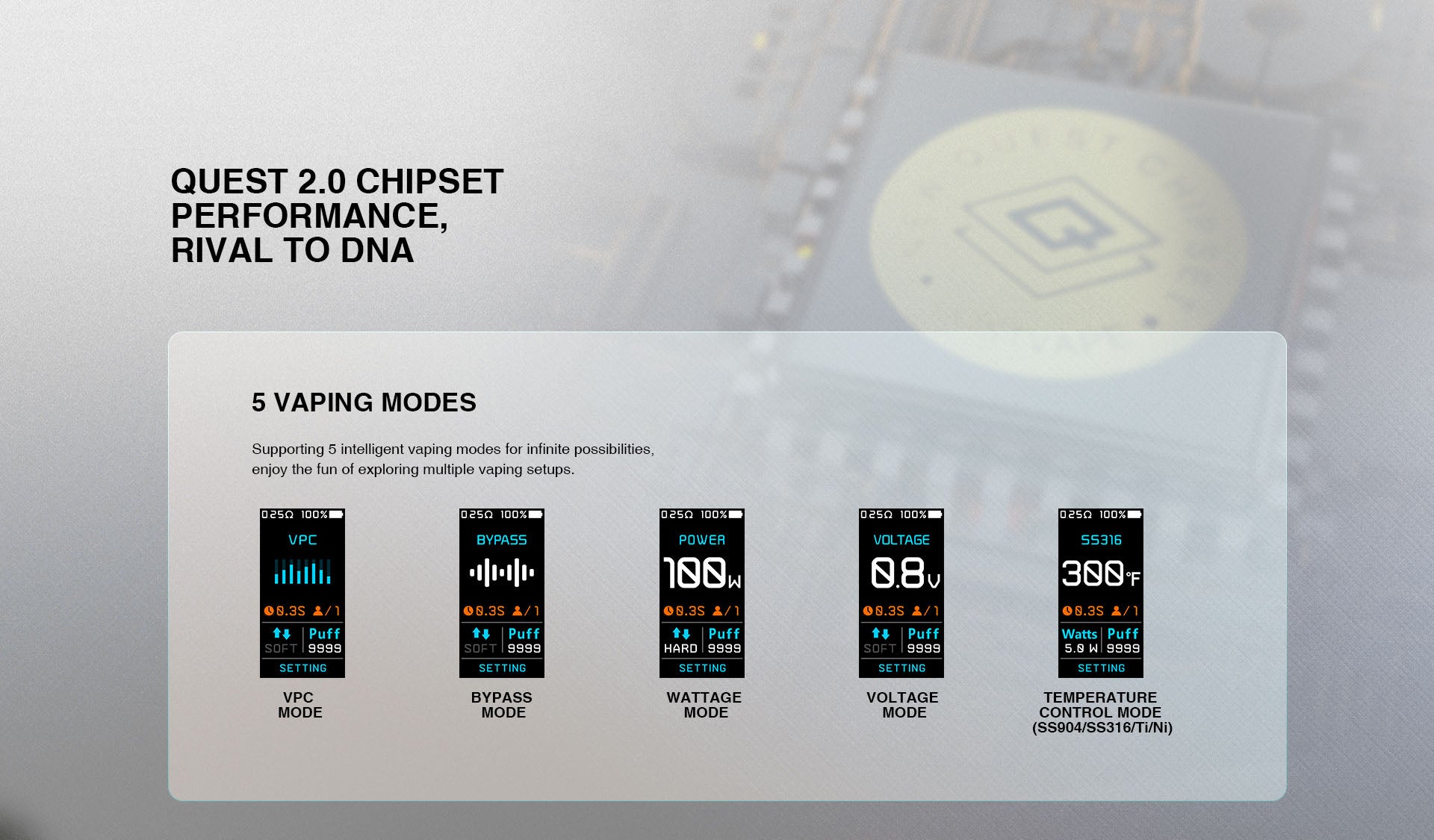 Lost Vape Thelema Quest Box Mod 200W