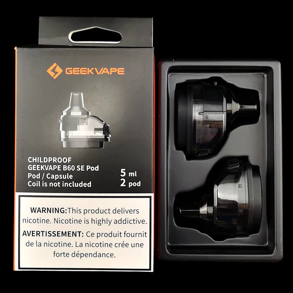 Geekvape B60 (Aegis Boost 2) Empty Pod Cartridge 5ml (2pcs/pack)