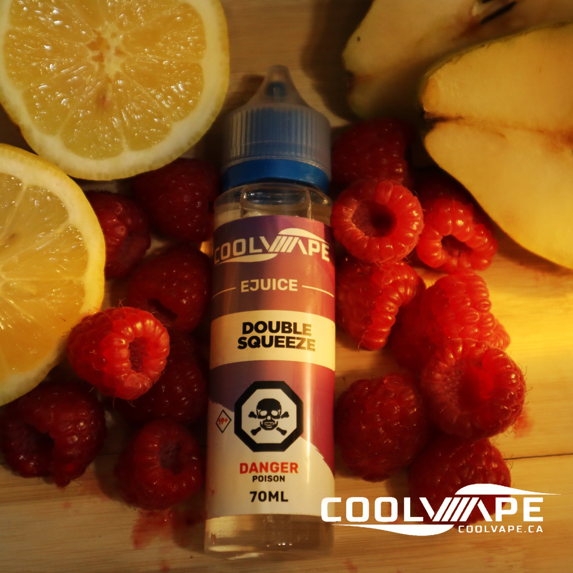 Double Squeeze Canada, Calgary, Edmonton nicotine eJuice e Liquid