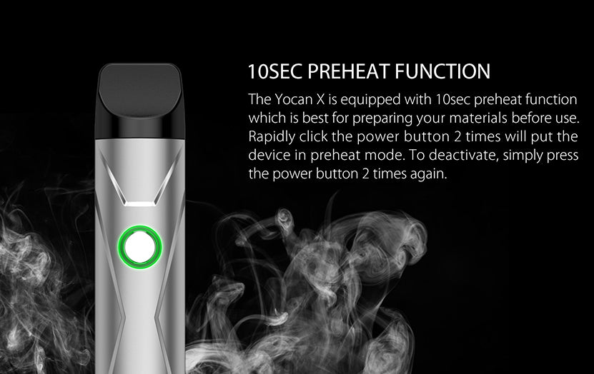 Yocan X Concentrate Pod Vaporizer Canada, Calgary, Edmonton ecig and vape hardware - CoolVape.ca Yocan X Concentrate Pod Vaporizer Canada, Calgary, Edmonton ecig and vape hardware - CoolVape.ca