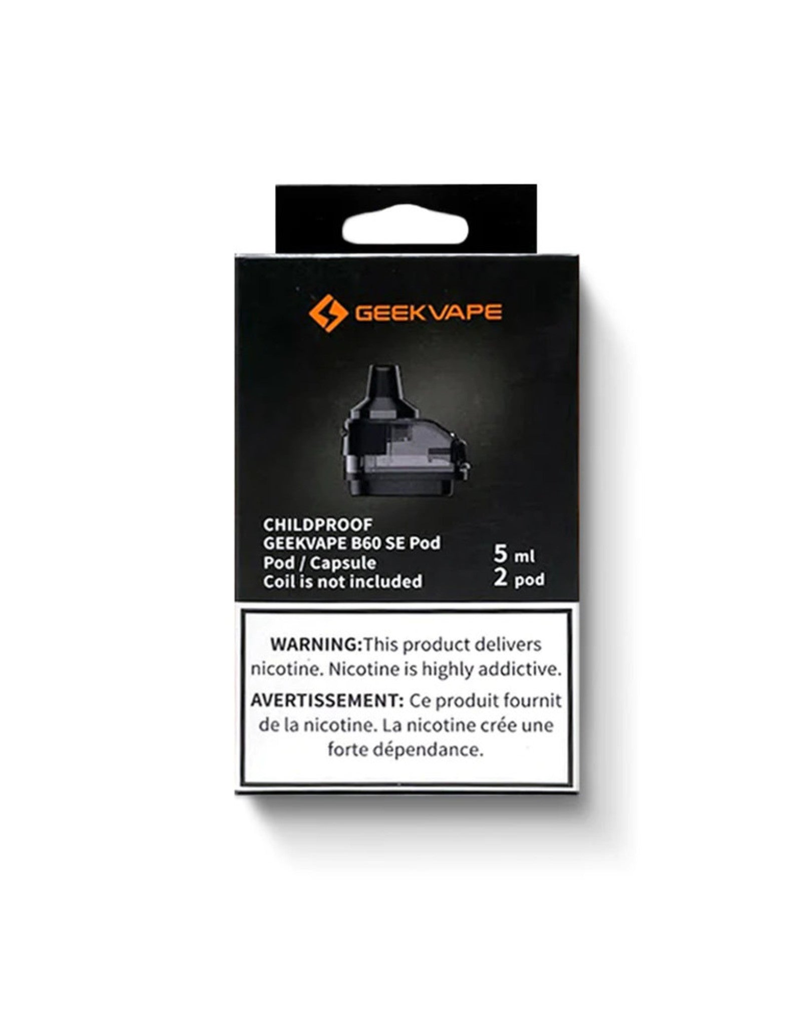 Geekvape B60 (Aegis Boost 2) Empty Pod Cartridge 5ml (2pcs/pack) Canada, Calgary, Edmonton ecig and vape hardware - CoolVape.ca Geekvape B60 (Aegis Boost 2) Empty Pod Cartridge 5ml (2pcs/pack) Canada, Calgary, Edmonton ecig and vape hardware - CoolVape.ca