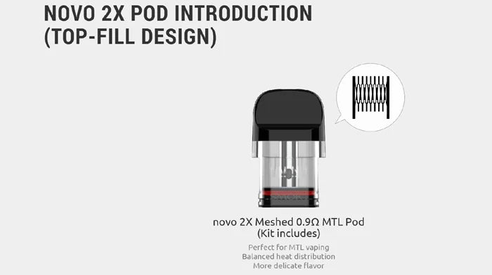 Smok Novo 2X Replacement Pod Canada, Calgary, Edmonton ecig and vape hardware - CoolVape.ca Smok Novo 2X Replacement Pod Canada, Calgary, Edmonton ecig and vape hardware - CoolVape.ca