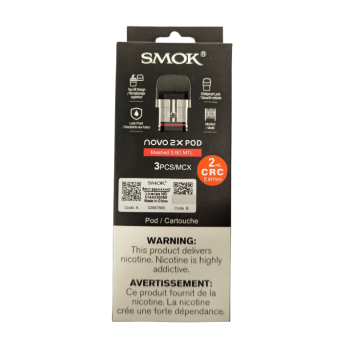 Smok Novo 2X Replacement Pod Canada, Calgary, Edmonton ecig and vape hardware - CoolVape.ca Smok Novo 2X Replacement Pod Canada, Calgary, Edmonton ecig and vape hardware - CoolVape.ca
