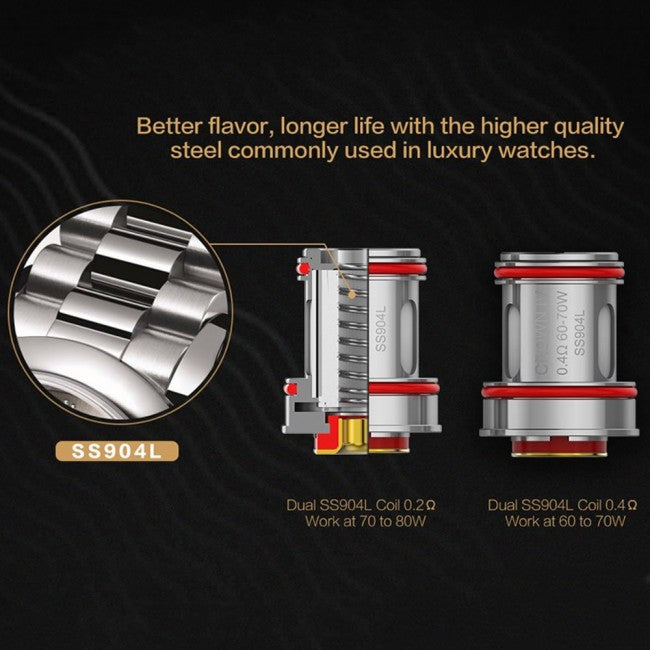 UWELL Crown 4 Sub-Ohm Tank Replacement Coils - CoolVape.ca UWELL Crown 4 Sub-Ohm Tank Replacement Coils - CoolVape.ca